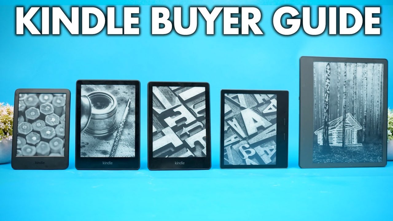 Kindle Paperwhite, Oasis, Scribe & More E Readers