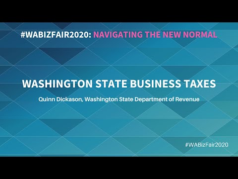 Washington State Business Taxes