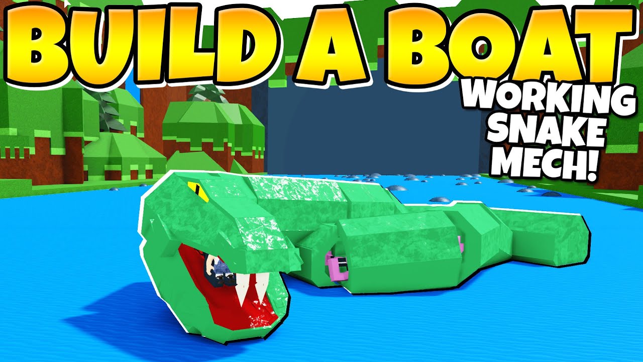Micro Block Snake In Build A Boat Youtube