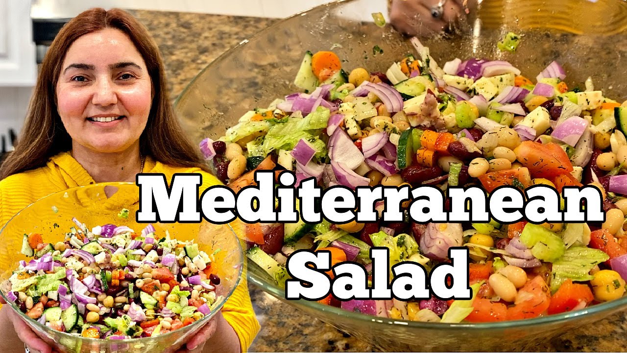 Quick Mediterranean Salad *URDU/HINDI* - YouTube