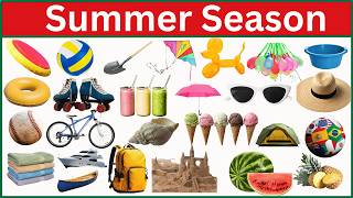 Summer English Words | Vocabulary with Pictures #vocabulary