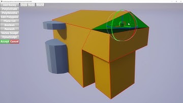 UE4.26 Runtime Mesh Editing Tools Demo