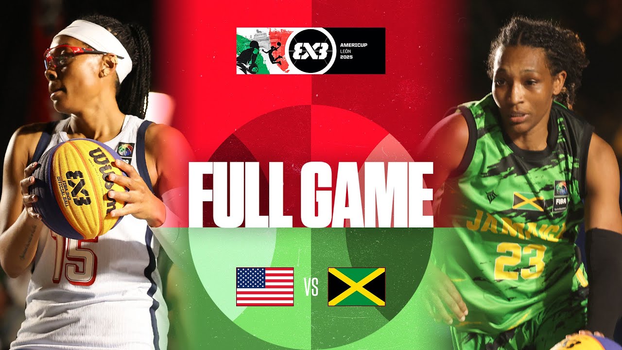 United States 🇺🇸 vs Jamaica 🇯🇲 | Women | Full Pool Game | FIBA 3x3 AmeriCup 2025