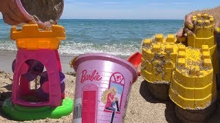 Игрушки Барби на пляже Лето на море Видео для детей Игрушки Барби на пляже Лето на море Видео для детей
