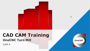 Applying Subspindle Tool Path in OneCNC Lathe Expert - CAM Training 9