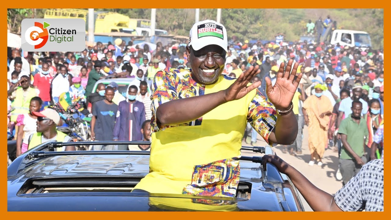 Dp Ruto takes UDA campaigns to Ol-Donyo Sabuk