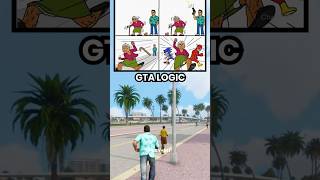 GTA LOGIC Pt 16 😂. #gta #gtasanandreas #gtalogic #memes #gaming #nostalgia #oldschoolgaming #funny