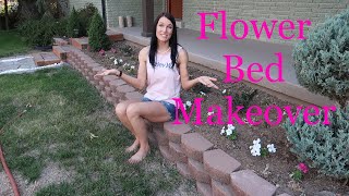 Flower Bed Makeover- DIY