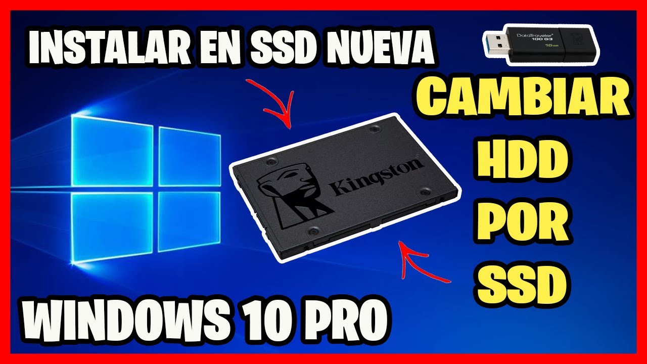 Install Windows 10 on SSD or HDD from | Explanation BEGINNER YouTube
