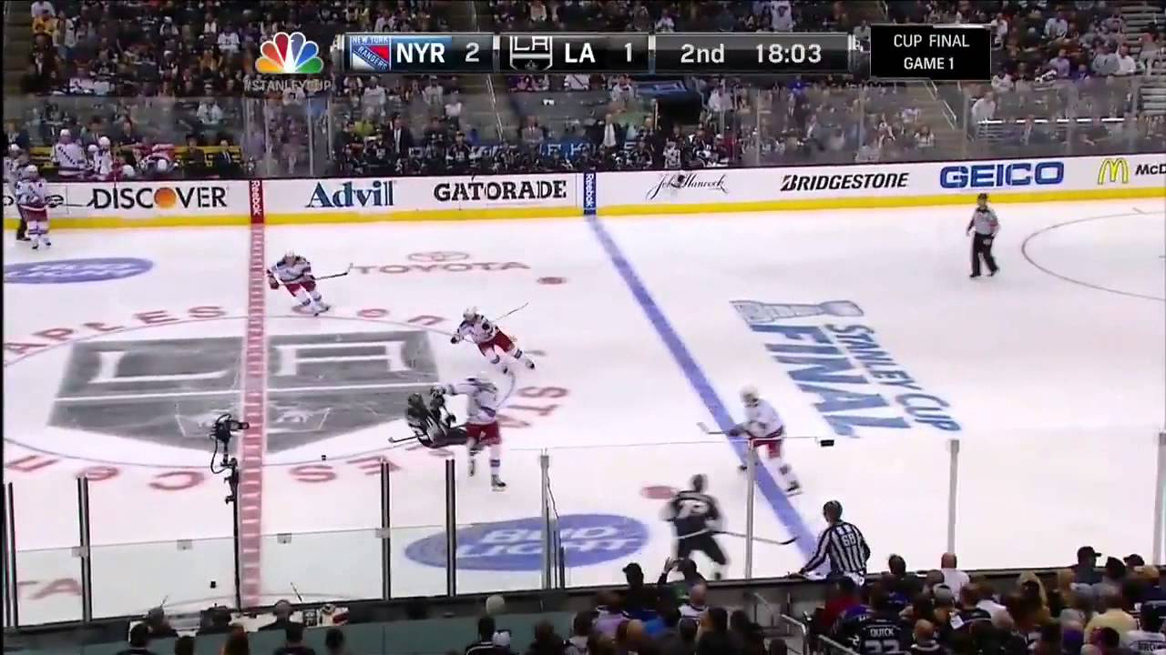 View From The Ice After LA Kings Win 2014 Stanley Cup Championship