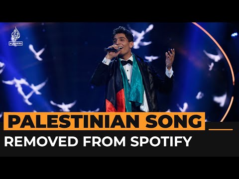 Spotify removes Palestinian song for ‘inciting Israel’ | Al Jazeera Newsfeed