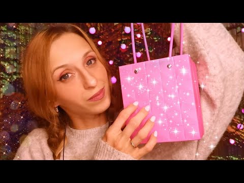 АСМР Хочу сделать тебе приятное / Жмяки, парфюм, тапинг, шепот, уход и кисточка