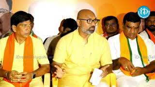 BJP MP Dharmapuri Arvind Press Meet LIVE | iDream Telangana.