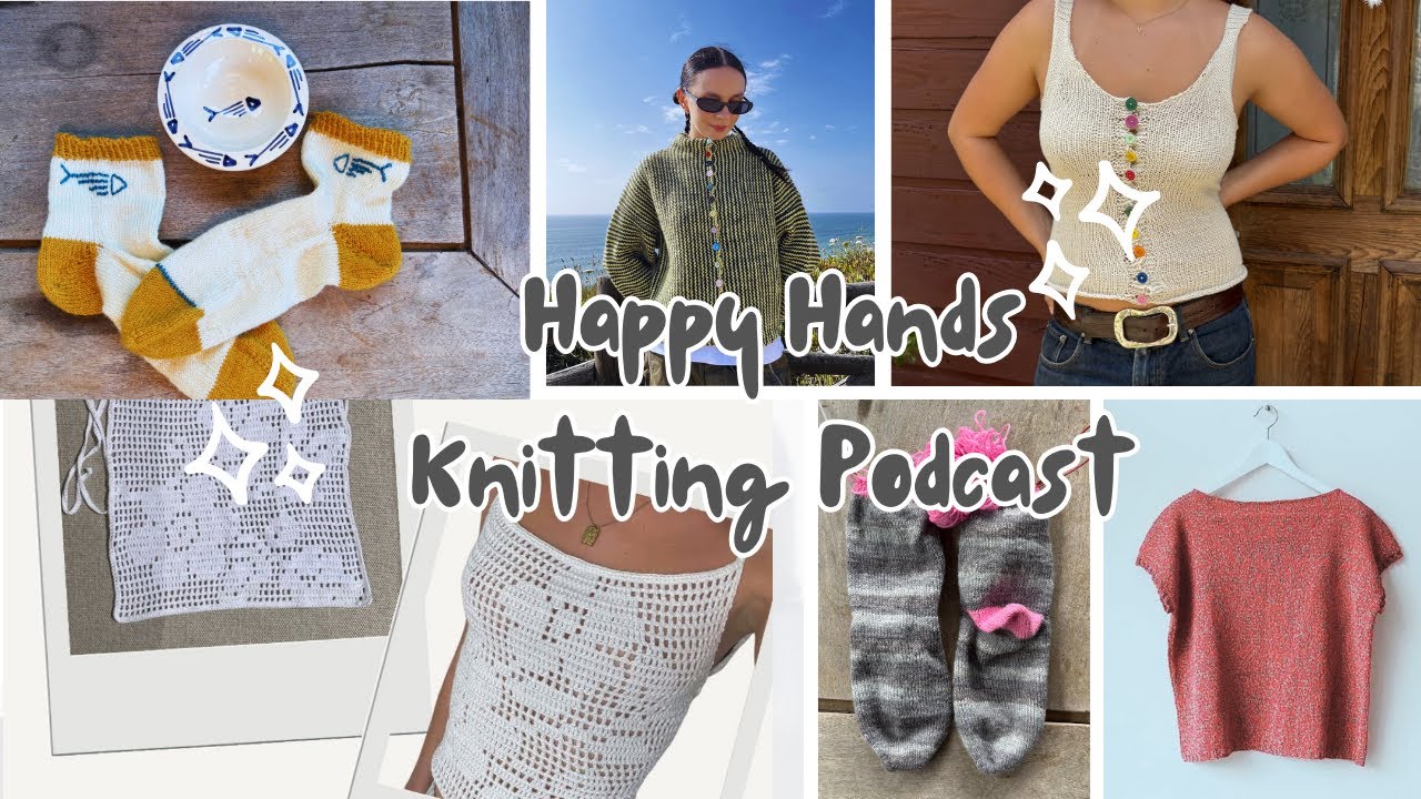 Носки, топы, филейное вязание крючком, а моя дочь хочет начать вязать спицами!