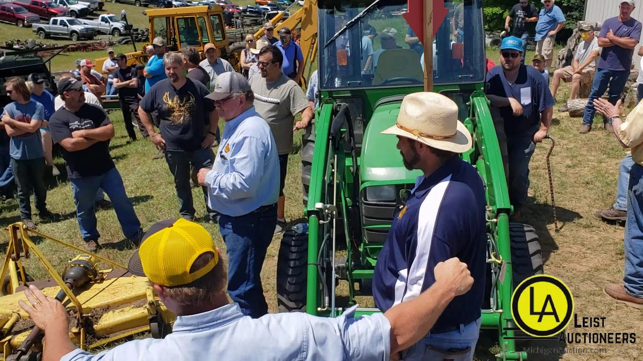 Leist Auctioneers selling 2003 John Deere 4610 for 22,000 YouTube