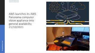 Unboxing AWS Panorama computer vision appliance | First look at AWS Panorama computer appliance