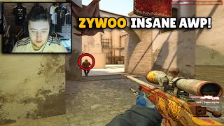 Zywoo Hits Amazing Awp Shots M0Nesys Aim Is Insane Csgo Highlights