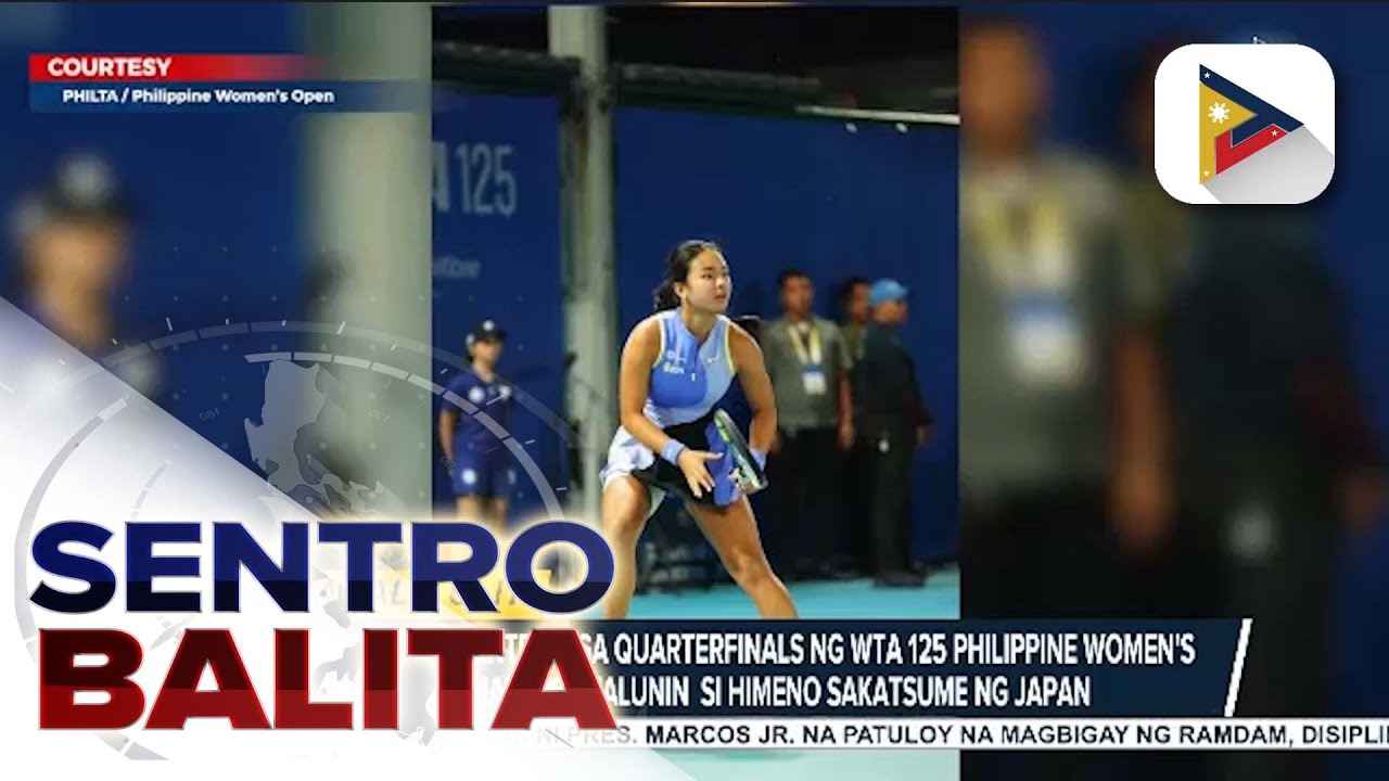 Alex Eala, aabante na sa quarterfinals ng WTA 125 Philippine Women’s Open