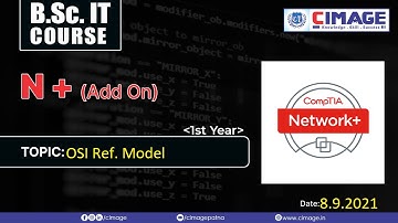 N+ -OSI Ref. Model B.Sc.IT-PPU-444-1st Year 2020-2023, 8.9.2021 by Murali Sir - CIMAGE