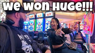 We Came To This Casino And Won Huge!!