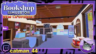 🟣 Bookshop Simulator 1.0 Is Here!  Let's Buy Some Books! [7/21 Twitch Stream]