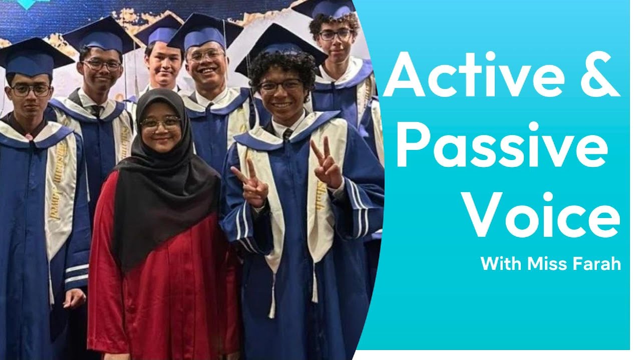 Active & Passive Voice with Miss Farah - YouTube