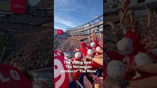 Norway vs. Iraq: The ‘Viking Row’? Norway fans show the way.