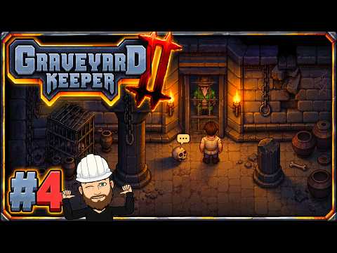 Exploring The Dungeon & Inquistor Tower - Graveyard Keeper 2 #4