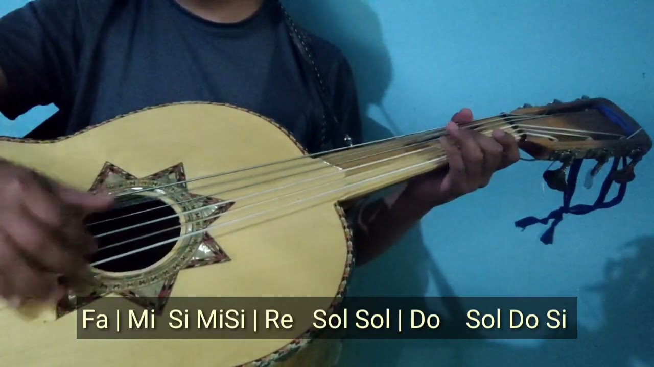 Mi querido viejo (versión de cajón) - Guitarron Cover-Tutorial