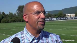 Penn State Football Jersey Press Conference - James Franklin