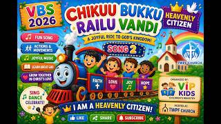 VBS 2026 |chikuu bukku| Heavenly citizen | vip kids childrens ministry | twpf church |song - 2|