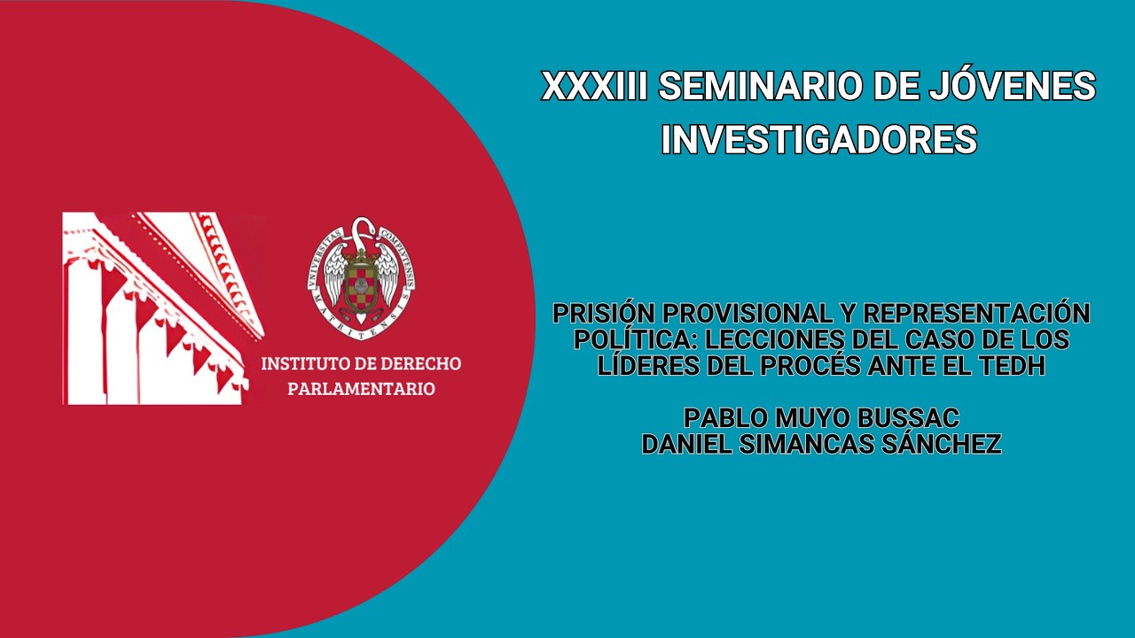 XXXIII Seminario de Jóvenes Investigadores