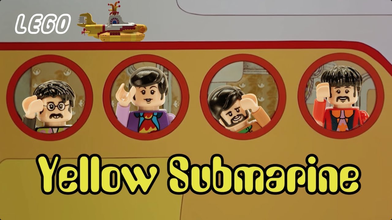 I made a Yellow Submarine music video out of Lego! LEGO The 