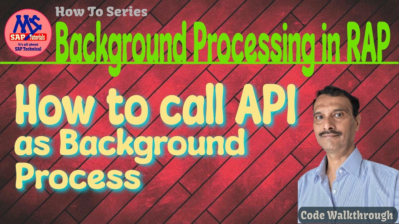 Фоновая обработка (bgPF) в RAP (пошаговый разбор кода)