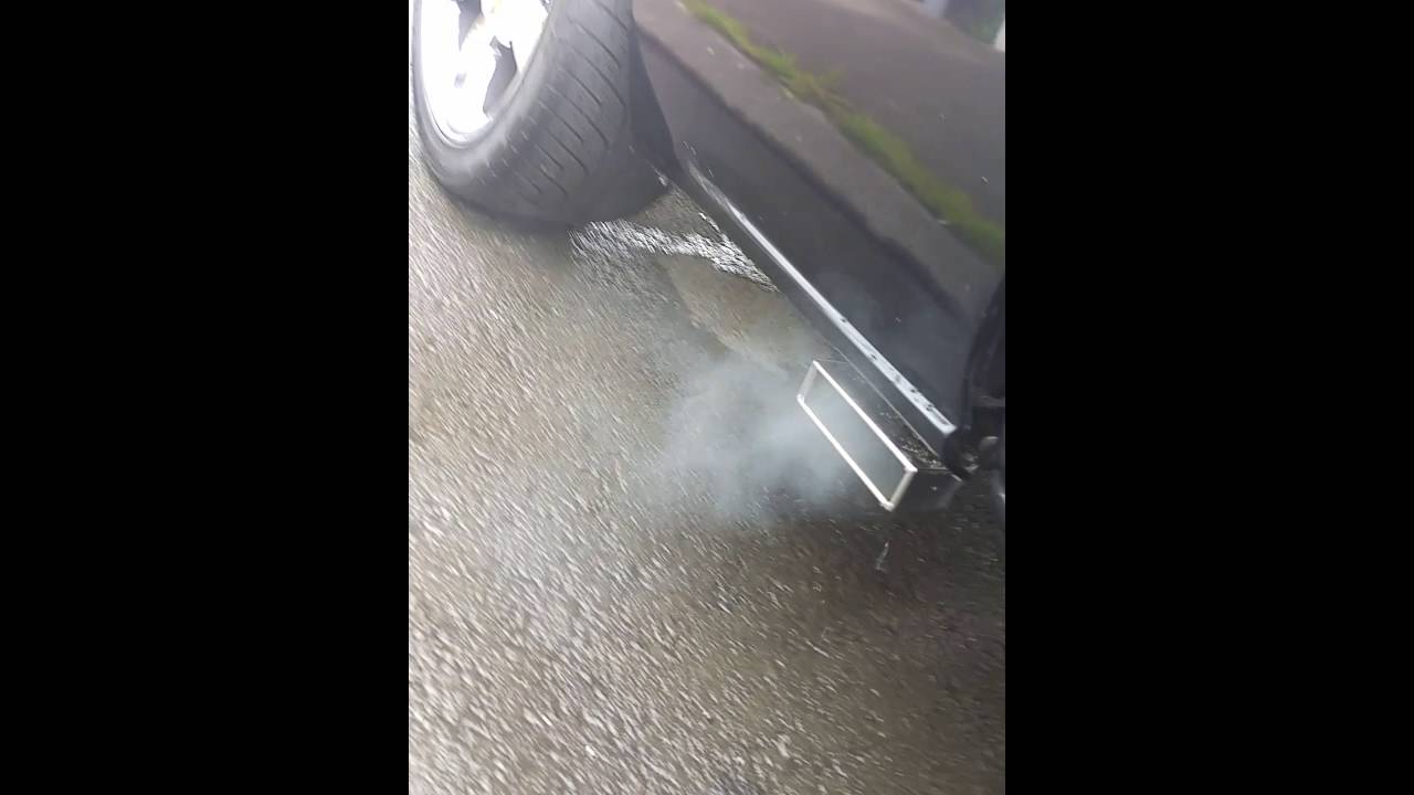 Silverado 03 4.8 v8 cherry bomb glasspack 3" side exhaust ls YouTube