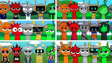 Incredibox - Sprunki but ONLY BEATS in ALL Different Mods