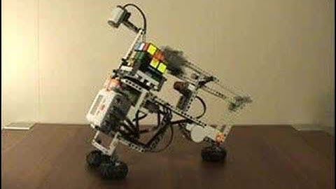 Tilted Twister - LEGO Mindstorms Rubik