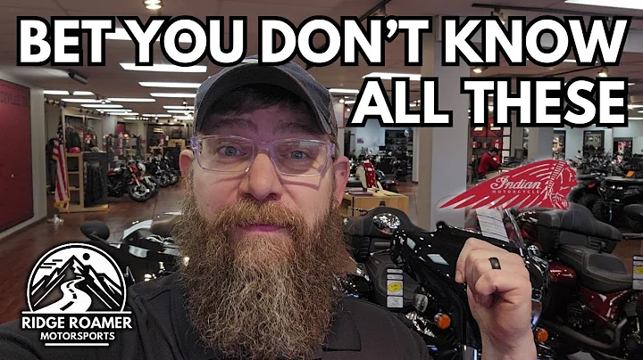 22 Things Your Indian Dealer Probably Didn't Tell You About Your New Motorcycle