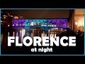 Florence Christmas Lights - A Walking Tour in 4K