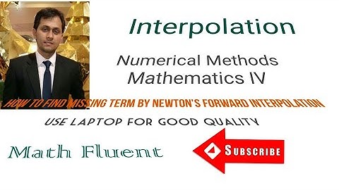 Missing term Interpolation