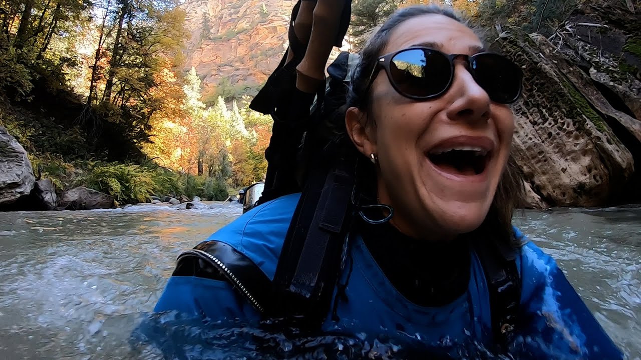 The Narrows Zion National Park Top Down Overnight Permit Backpacking