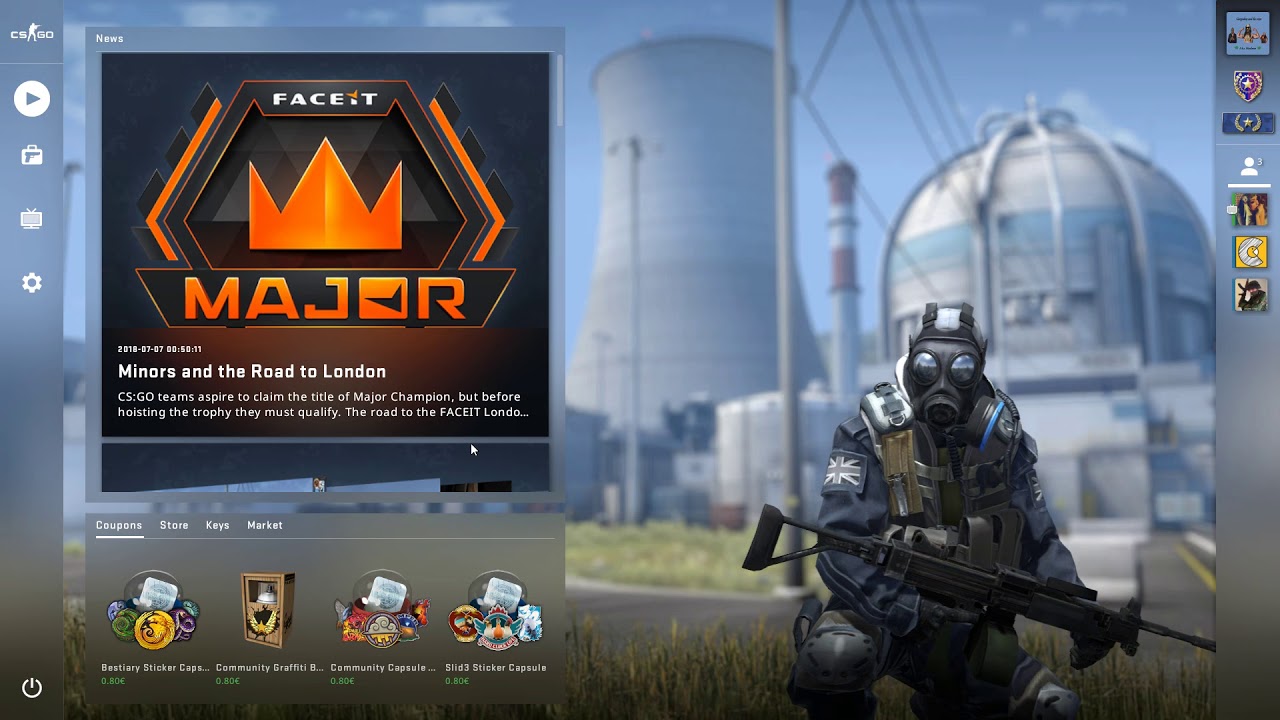 csgo breathing on home screen - YouTube