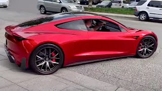 : Tesla Roadster Crazy Acceleration!!!
