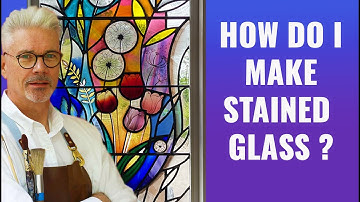 SECRETS of how to make stained glass windows!