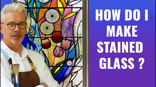 SECRETS of how to make stained glass windows!