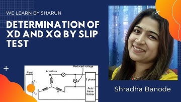 Determination of Direct Axis (Xd) and Quadrature Axis (Xq) Synchronous Reactance by Slip Test