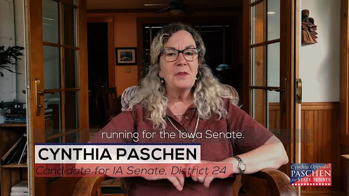 Cynthia Paschen SD24  - Iowa 2020