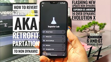 oneplus 6 and 6t android 14 custom roms | how to revert dynamic partation to nondynamic partation!