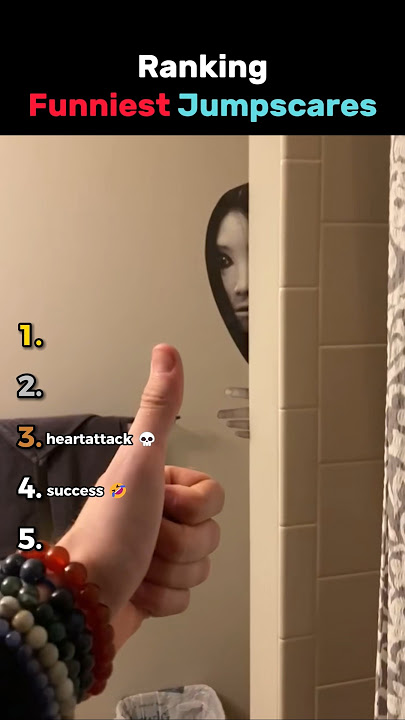 Ranking The Funniest Jumpscare Moments 🤣 #shorts #funny #ranking