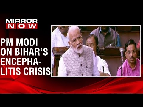 PM Narendra Modi addresses Bihar's Encephalitis outbreak during his address in Rajya Sabha